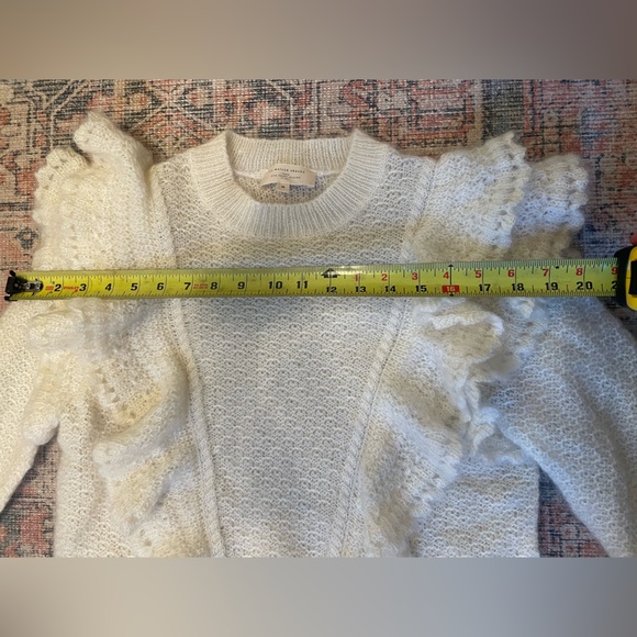 SÉZANE Elsa Mohair Sweater Ecru size M- lightly worn - Picture 10 of 10